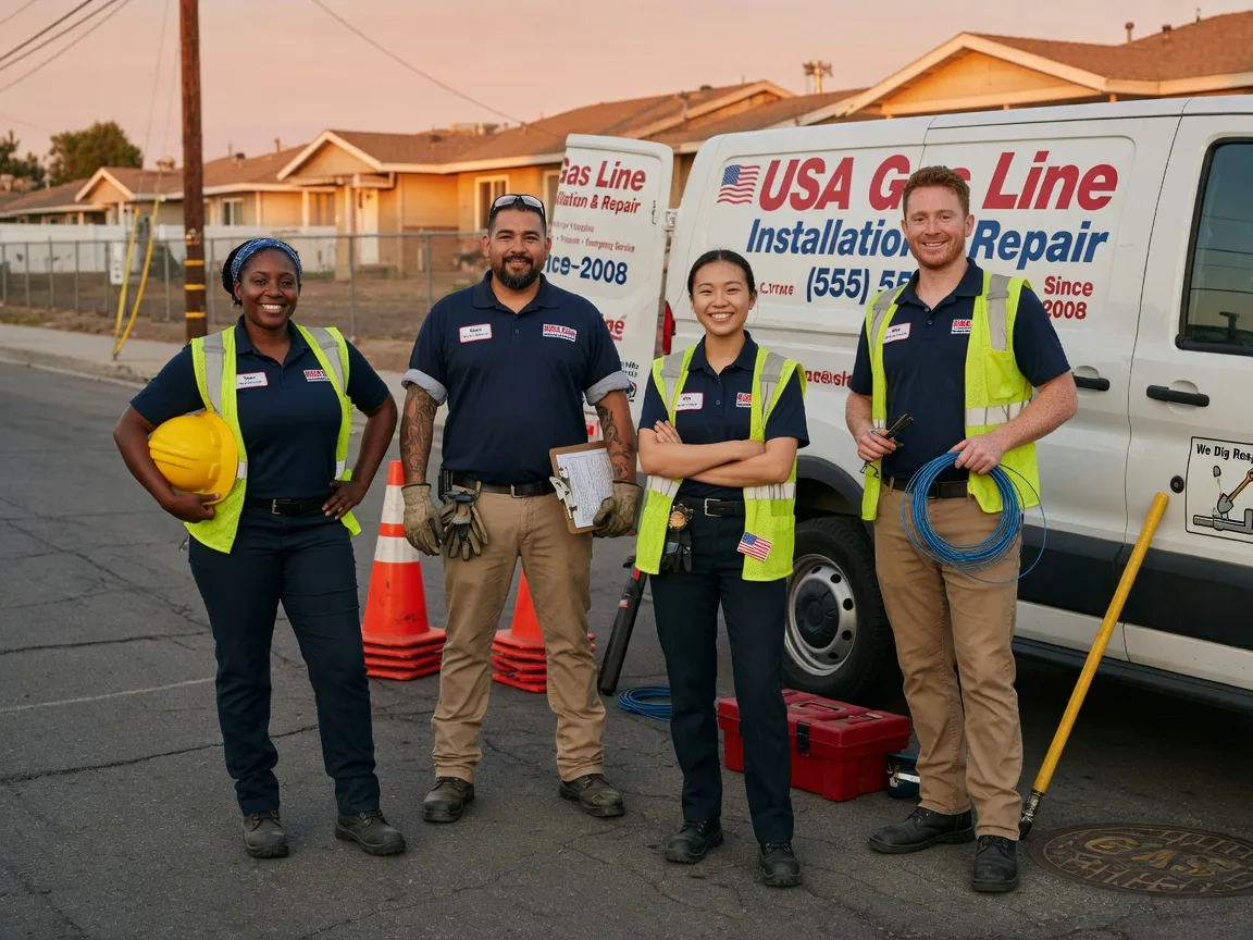Gas Line Installation company in Bailey, MS